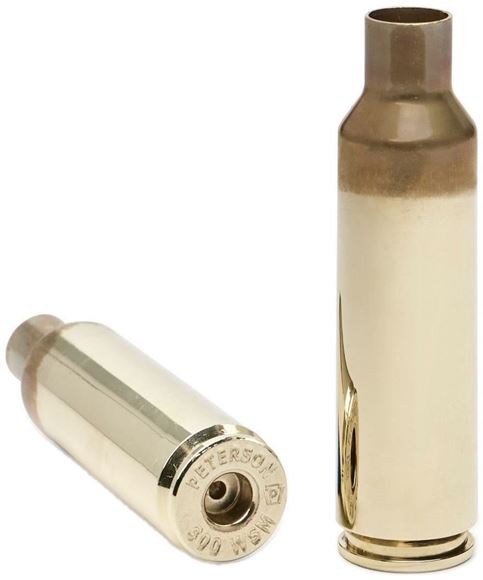 Picture of Peterson Cartridge - 300 WSM, Unprimed Brass, 50ct