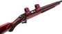 Picture of Used CZ455 American Red Bolt-Action Rifle - 22 WMR, 20.5" Barrel, Blued, Red Stained Beech Stock, West Hunter 1" Rings, 1x5rnd Mag, Very Good Condition