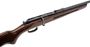 Picture of Used Savage Model 3B Bolt-Action Rifle - 22 LR, 24" Barrel, Worn Bluing, Walnut Stock, Iron Sights, Single Shot, Fair Condition