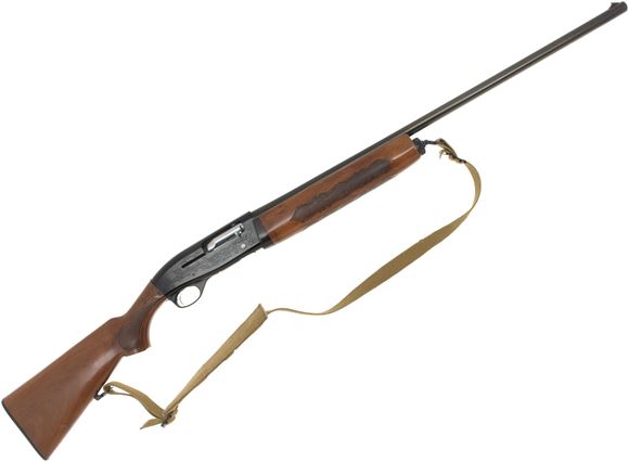 Picture of Used Ithica (SKB) Model XL300 Semi-Auto Shotgun - !2Ga, 2-3/4, 30",  Checkered Wood Stock w/ Chip out of Grip, Fixed Full Choke, Sling, Good Condition