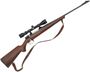 Picture of Used Husqvarna Model 1640 Bolt-Action Rifle - 270 Win, 24", Blued, Wood Stock, Missing Rear Sight, Tasco 3-9x40 Scope, Side Safety, Leather Sling, Good Condition
