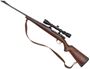 Picture of Used Husqvarna Model 1640 Bolt-Action Rifle - 270 Win, 24", Blued, Wood Stock, Missing Rear Sight, Tasco 3-9x40 Scope, Side Safety, Leather Sling, Good Condition