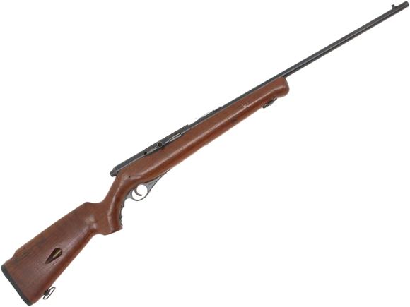 Picture of Used Mossberg Model 151k Rimfire Semi-Auto Rifle - 22LR, 24" Barrel, Blued, Wood Stock, Tube Feed Magazine, Very Good Condition