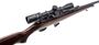 Picture of Used CZ452-2E ZKM Lux Left-Handed Bolt-Action Rifle - 22LR, 24.5" Barrel, Blued, Walnut Stock, Burris Droptine 22LR 2-7x35mm Riflescope, Adjustable Iron Sights, 1x10rnd Mag, Sling, Very Good Condition