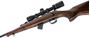 Picture of Used CZ452-2E ZKM Lux Left-Handed Bolt-Action Rifle - 22LR, 24.5" Barrel, Blued, Walnut Stock, Burris Droptine 22LR 2-7x35mm Riflescope, Adjustable Iron Sights, 1x10rnd Mag, Sling, Very Good Condition