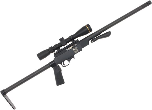 Picture of Used Volquartsen Ultralite Semi-Auto Rimfire Rifle - 22LR, 18.5" Carbon Wrapped Barrel. Carbon Fiber Grip, ModShot Carbon Stock, Leupold Freedom 3-9x40 Scope, 1 Mag, Hard Case, Good Condition