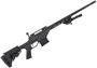 Picture of Used Savage Model 10 BA Stealth Left Handed Bolt-Action Rifle - 308 Win, 20" Fluted Barrel, Adjustable Stock, Picatinny Rail, Matador Muzzle Brake, Zeadio Bipod, 1 Mag, Very Good Condition