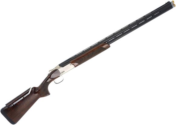 Picture of Used Browning Citori 825 Sporting ADJ Over-Under Shotgun - 12Ga, 3", 30", Vented Rib, Polished Blued, Engraved Low-Profile Steel Receiver, Gloss Oil Grade III/IV Walnut Stock, Ivory Bead Sight, Invector-DS Extended (F, IM,M,IC,Skeet), Excellent Condition