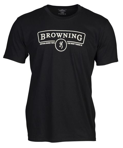 Picture of Browning Outdoor Clothing- Contour T-Shirt, Black, 2XL