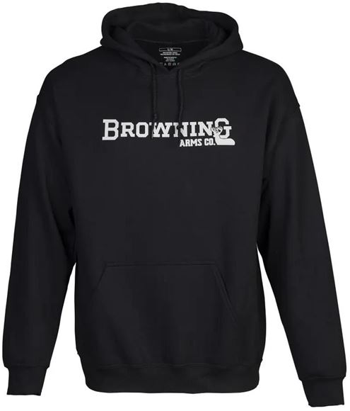 Picture of Browning Outdoor Clothing - Backfence Hoodie, Black, Large
